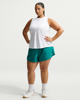 Женские шорты Nike Dri-FIT One High-Waisted 3" 2-in-1 Shorts (Plus Size)