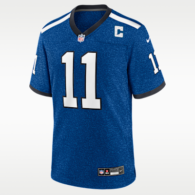 Jersey de fútbol americano Nike de la NFL Game para hombre Michael Pittman Jr. Indianapolis Colts