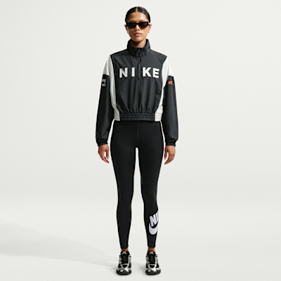 Женские леггинсы Nike Sportswear Classics Women's High-Waisted Graphic Leggings (Plus Size)