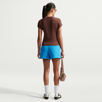Nike Sportswear Chill Knit Kadın Tişörtü görsel 5