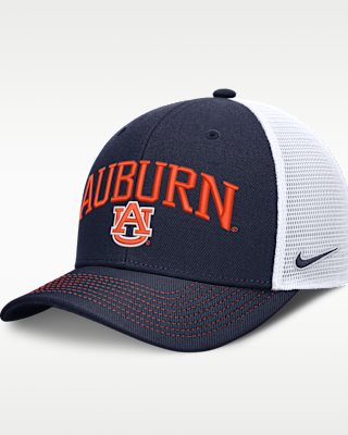 Женские Auburn Primetime Arched Nike Dri-FIT College Trucker Adjustable Hat
