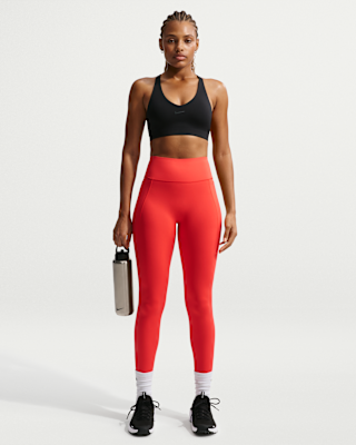 Женские тайтсы Nike Universa High-Waisted 7/8 Leggings with No Front Seam