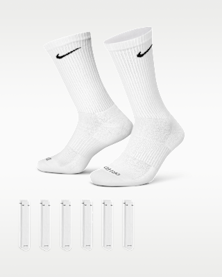 Unisex носки Nike Everyday Plus Cushioned Training Crew Socks (6 Pairs) для тренировок