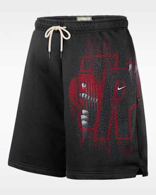 Мужские шорты Toronto Raptors Standard Issue Nike Fleece Basketball Shorts для баскетбола