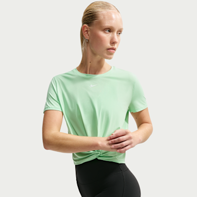 Nike One Classic Twist Dri-FIT Kısa Kollu Kadın Üstü görsel 3