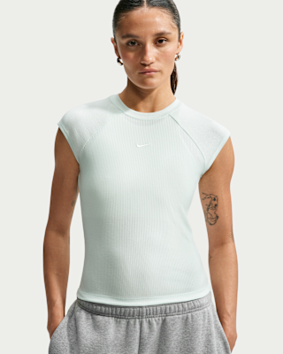 Nike Sportswear Chill Knit Women's Tight Short-Sleeve Ribbed Top