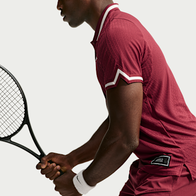 NikeCourt Slam Aero-FIT Erkek Tenis Polo Üstü görsel 3