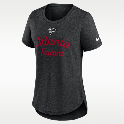 Playera Nike de la NFL para mujer Atlanta Falcons Script