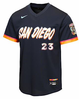 Детские джерси Fernando Tatis Jr. San Diego Padres City Connect Big Kid's Nike MLB Stadium Jersey