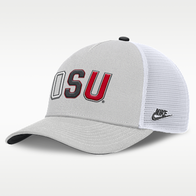 Ohio State Legacy Basketball Rise Men's Nike College Trucker Adjustable Hat