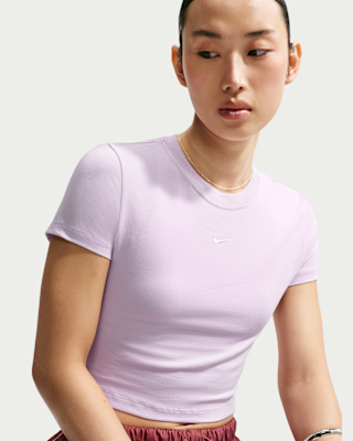 Женская футболка Nike Sportswear Chill Knit Cropped