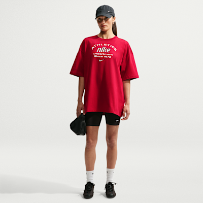 Nike Sportswear Bol Kadın Tişörtü görsel 4