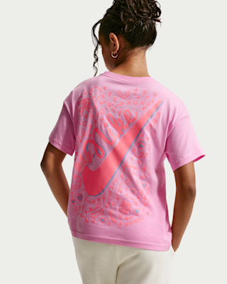 Детская футболка Nike Sportswear Big Kids' (Girls')