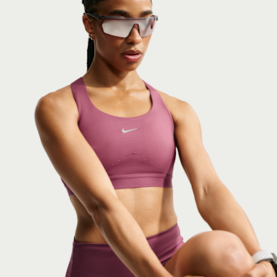 Nike Swift Yüksek Destekli Hafif Astarlı Kadın Spor Sütyeni görsel 3