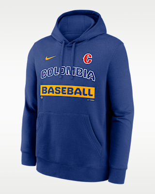 Мужское худи Colombia National Baseball Team 2026 World Baseball Classic Club Nike Pullover Hoodie