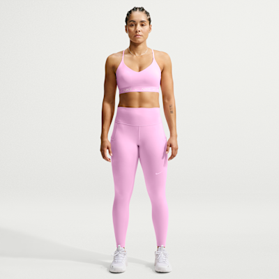 Nike Indy Hafif Destekli Pedli Ayarlanabilir Kadın Spor Sütyeni görsel 4