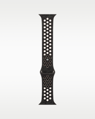 Женские  40mm After Dark Black Nike Sport Band M/L