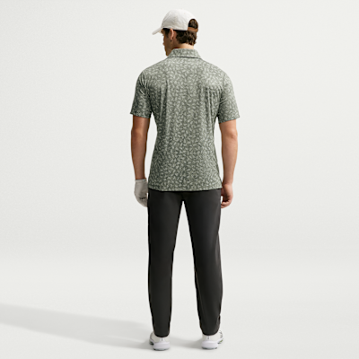 Nike Par Dri-FIT Grass Print Erkek Golf Polo Üstü görsel 5