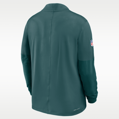 Philadelphia Eagles Feel The Pressure Men's Nike Dri-FIT NFL 1/2-Zip Top
