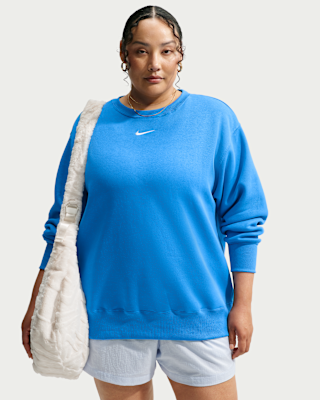 Женский свитшот Nike Sportswear Phoenix Fleece Oversized Crew-Neck (Plus Size)