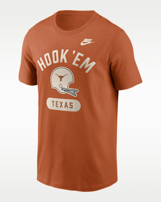 Мужская футболка Texas Legacy Arch Helmet Nike College