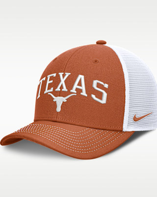 Женские Texas Primetime Arched Nike Dri-FIT College Trucker Adjustable Hat