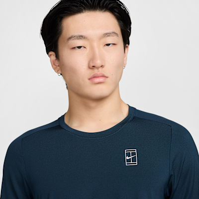 NikeCourt Advantage Dri-FIT Erkek Tenis Üstü görsel 3