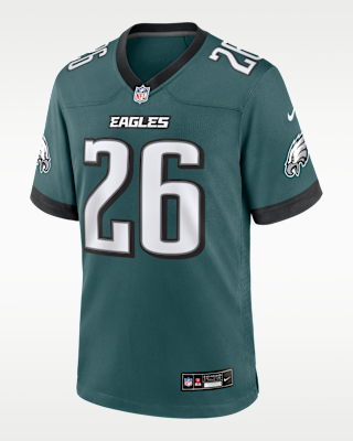 Мужские джерси Saquon Barkley Philadelphia Eagles Nike NFL Game Jersey