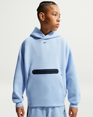 Детское худи Nike Sportswear Tech Fleece Big Kids' (Boys') Oversized Pullover Hoodie