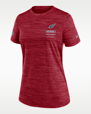 Женская футболка Arizona Cardinals Sideline Velocity Nike Dri-FIT NFL