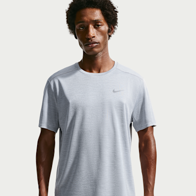Nike Miler Dri-FIT Kısa Kollu Erkek Koşu Üstü