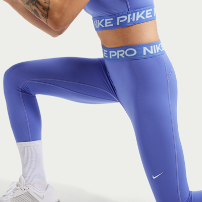 Nike Pro Normal Belli Tam Boy Kadın Taytı görsel 4