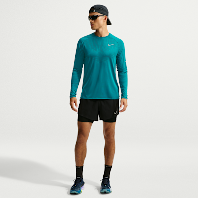 Лонгслив мужской Nike Stride Dri-FIT ADV Long-Sleeve Running Top, фото 4