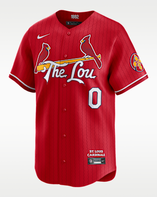 Мужские джерси Masyn Winn St. Louis Cardinals City Connect Nike Dri-FIT MLB Limited Jersey