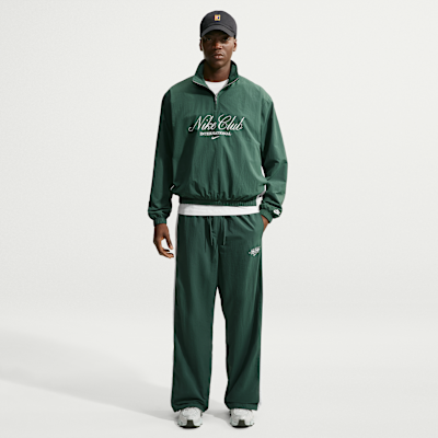 Nike Club Yarım Fermuarlı Erkek Ceketi görsel 4