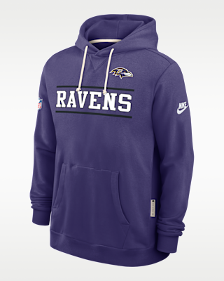 Мужское худи Baltimore Ravens Alt Standard Issue Nike Dri-FIT NFL Pullover Hoodie