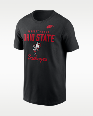 Мужская футболка Ohio State Legacy Stacked Est Nike College