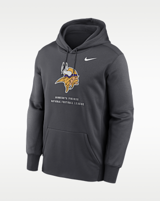 Мужское худи Minnesota Vikings Nike Therma NFL Pullover Hoodie