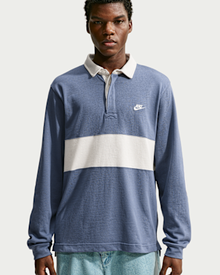 Мужские  Nike Club Long-Sleeve Rugby Top