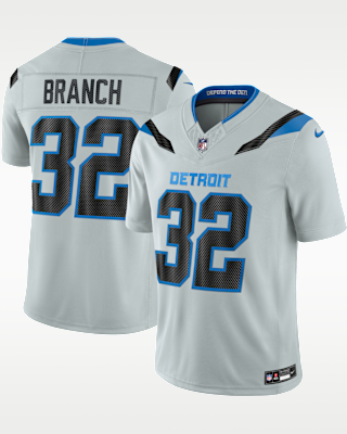 Мужские джерси Brian Branch Detroit Lions Rivalries Collection Nike Dri-FIT NFL Limited Jersey