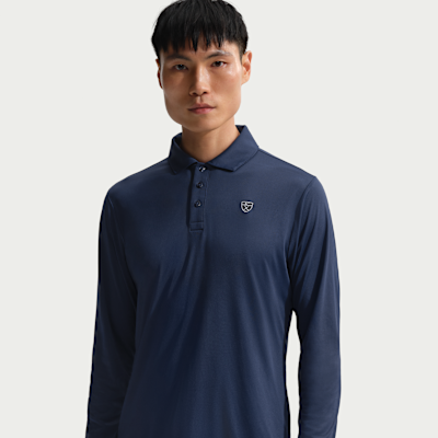 Nike Par Dri-FIT Erkek Uzun Kollu Golf Polo Üstü