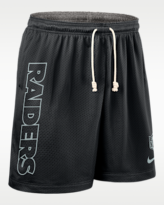 Мужские шорты Las Vegas Raiders Sideline Reversible Men’s Nike Dri-FIT NFL Shorts