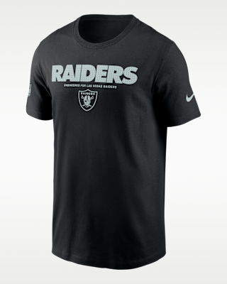 Мужская футболка Las Vegas Raiders Sideline Team Issue Nike Dri-FIT NFL