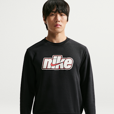 Nike Sportswear Club เสื้อวอร์มคอกลมผ้าเฟรนช์เทรีผู้ชาย