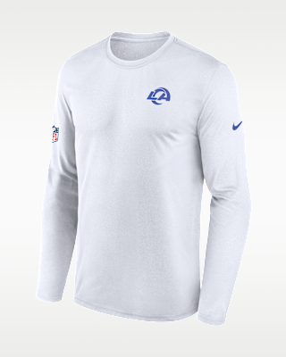 Мужская футболка Los Angeles Rams Alt Legend Small Logo Nike Dri-FIT NFL Long-Sleeve
