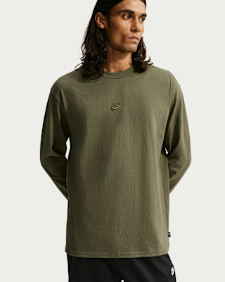 Мужская футболка Nike Sportswear Premium Essentials Long-Sleeve