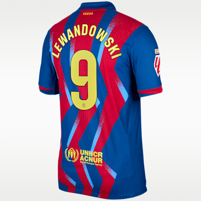 Robert Lewandowski Barcelona 2025/26 Match Fourth Men's Nike Dri-FIT ADV Soccer Jersey