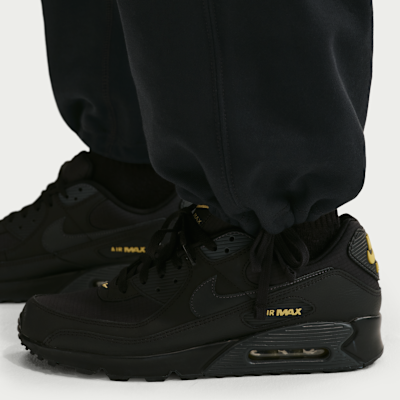 Nike Solo Swoosh Fleece Açık Paçalı Erkek Eşofman Altı görsel 6
