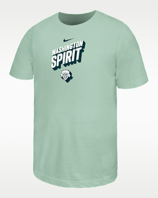 Детская футболка Washington Spirit Big Kids' Nike Cotton