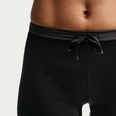 NikeSKIMS Satin Shine Normal Belli 5 cm Kordonlu Kadın Şortu görsel 7